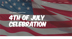 Desktop Screenshot of carnation4th.org